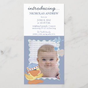 Anuncio de nacimiento de Quack Quack Baby :: 01