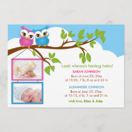 Anuncio de nacimiento de un niño Chica de lechón