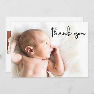 Anuncio de nacimiento de un segundo bebé Foto Grac