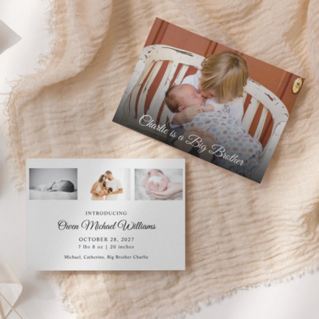 Anuncio de nacimiento del Recién nacido de fotogra (Subido por el creador)