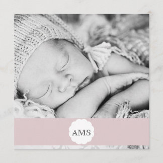 Anuncio de nacimiento fotográfico