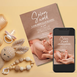 Anuncio de nacimiento islámico musulmán en el mund