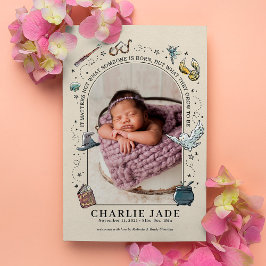 Anuncio de nacimiento mágico de Harry Potter