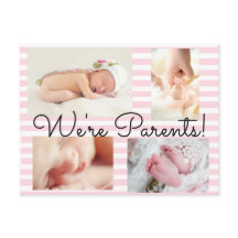 Anuncio de nacimiento "Muy Bonito Rosa"