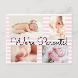 Anuncio de nacimiento "Muy Bonito Rosa"