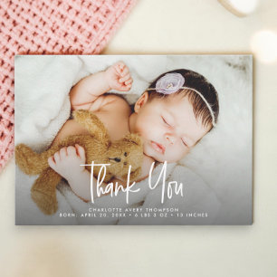Anuncio de nacimiento personalizado para bebé reci