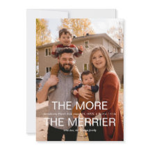 Anuncio de nacimiento y tarjeta fotográfica de sal