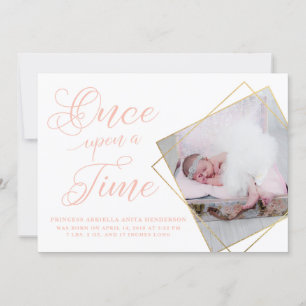 Anuncio de nacimientos de princesa