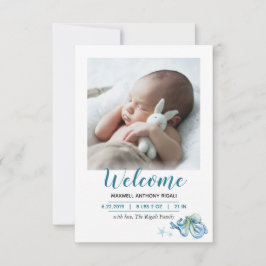 Anuncio de nacimientos en el mar