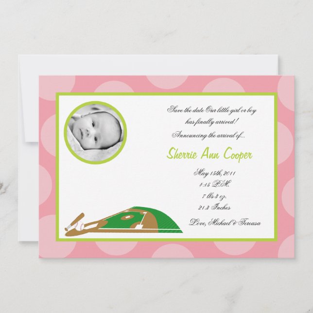 Anuncio de natalidad suave de deportes de fotograf (Anverso)