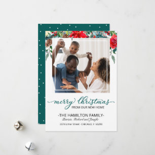 Anuncio de Navidad de nueva casa Foto