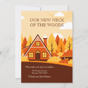 Anuncio de nueva casa de otoño