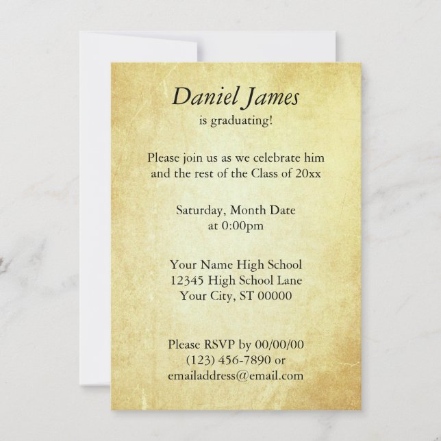 Anuncio de papel de documento (Anverso)