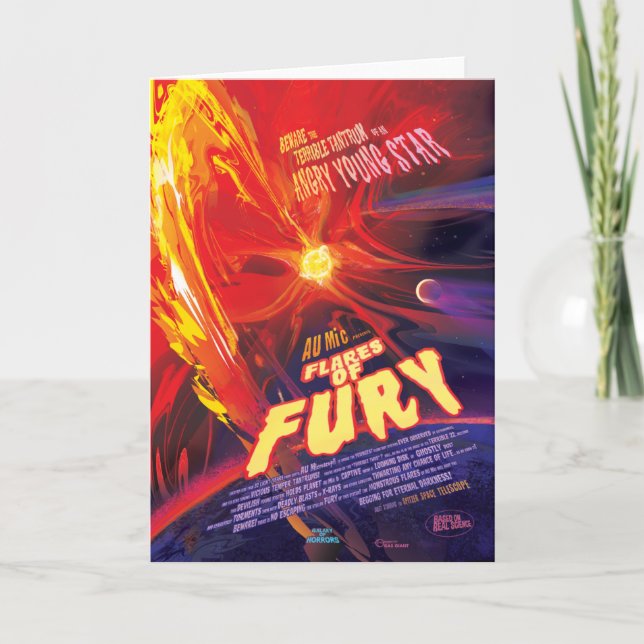 Anuncio De Película De Horror De Sci-Fi, Brotes De (Anverso)