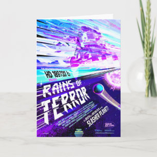 Anuncio De Película De Horror De Sci, Lluvias De T