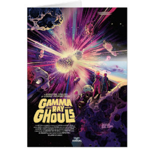 Anuncio de película de terror de Sci-Fi, Gamma Ray