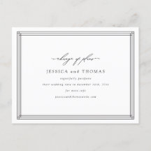 Anuncio de Postergación de Boda en Vitrina Chic Ca