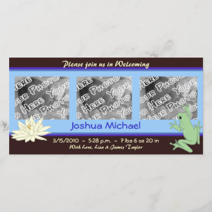 Anuncio de Rana Azul y Nacimiento Lotus