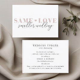 Anuncio de reducción de boda Lovely Heart