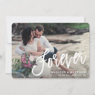 Anuncio de Reserva de Fecha Forever Brushed