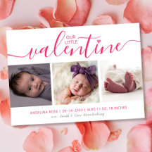 Anuncio de San Valentín 3 Foto Corazón Rosa