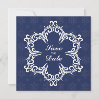 Anuncio de Save the Date de Boda de Invierno en Az