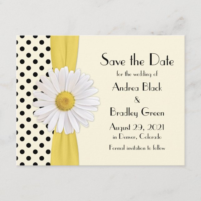 Anuncio de Shasta Daisy Polka Dot para salvar la f (Anverso)