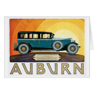 Anuncio de Sunburst de Auburn Motors