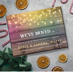 Anuncio de Tarjeta Postal de Nueva Casa de Vacacio