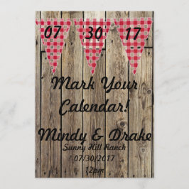 Anuncio de tema de país marque su calendario