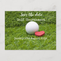 Anuncio de Torneo de Golf para Apartar la Fecha de