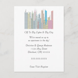 Anuncio de traslado de grandes luces gran ciudad