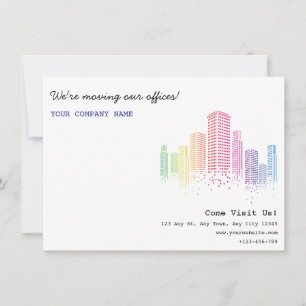 Anuncio de traslado de Rainbow Skyline Business