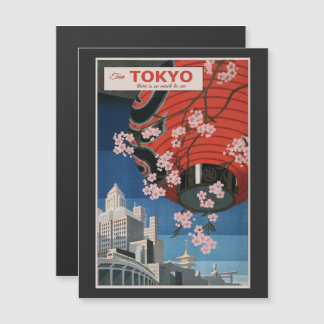 Anuncio de Turismo Vintage de Tokio
