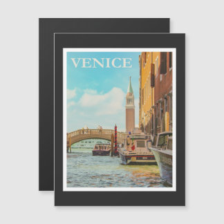 Anuncio de turismo vintage de Venecia