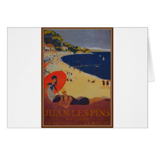 Anuncio de viaje francés vintage