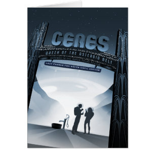 Anuncio de viajes de ciencia ficción, Ceres del pl