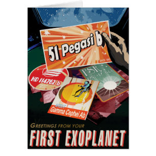 Anuncio de viajes de Sci-Fi, Planet 51 Pegasi b