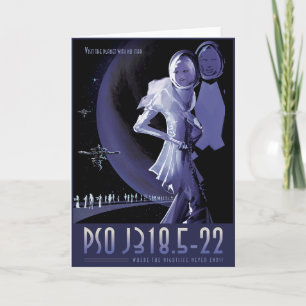 Anuncio de viajes de Sci-Fi, Planet PSO J318.5-22