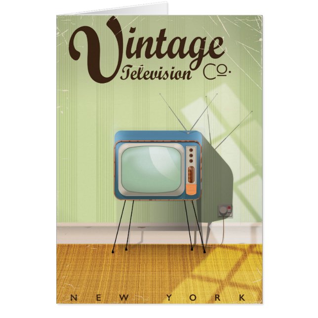 Anuncio de Vintage Television Co. (Frente)