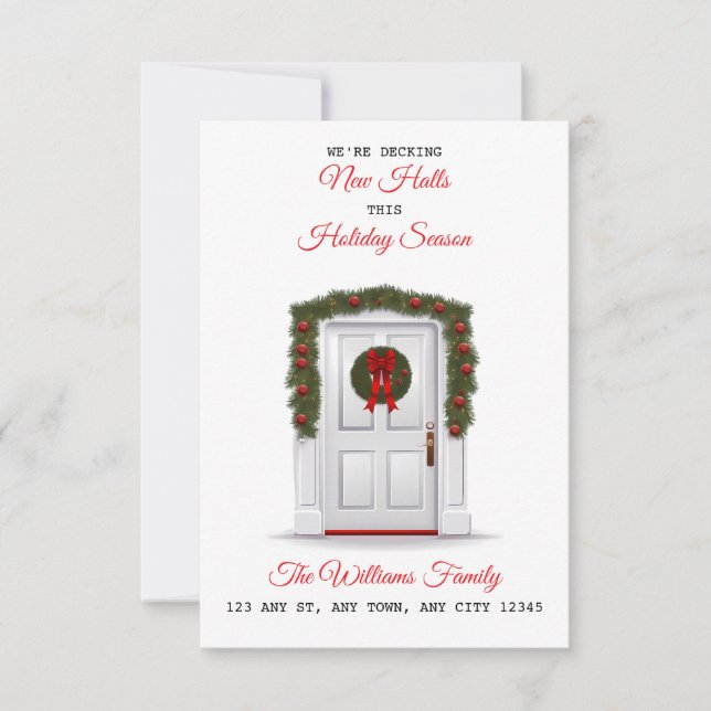 Anuncio Decking New Halls New Home Announcement (Anverso)