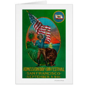 Anuncio del día de admisión, festival del estado