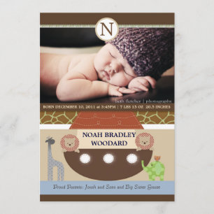 Anuncio del nacimiento de la foto árabe de Noah