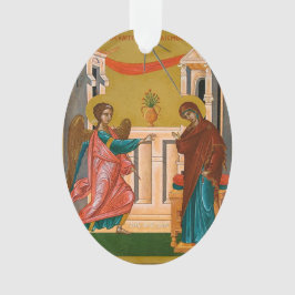 Anuncio del ornamento de Theotokos