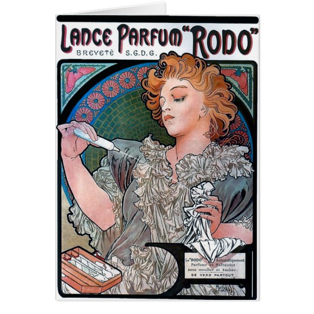 Anuncio del perfume de Parfum Rodo de la lanza de (Frente)