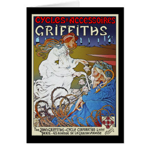 Anuncio del poster de la bicicleta: Ciclos de