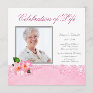 Anuncio del Servicio Memorial de Fotos de Mujeres