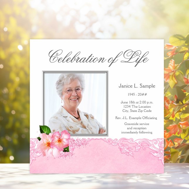 Anuncio del Servicio Memorial de Fotos Rosas de Mu (Subido por el creador)