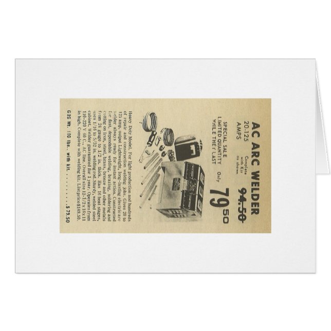 anuncio del soldador del arco (Anverso (Horizontal))