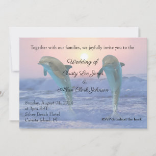Anuncio Delfines en boda en Sunrise Beach